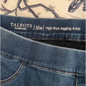 Talbots High Rise Jegging Ankle Jeans